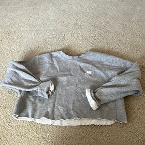 Nike crop crewneck